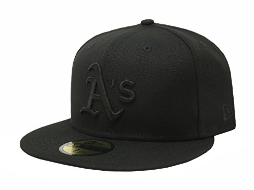 Gorra New Era 59Fifty Oakland Athletics Negro talla 7 1/4