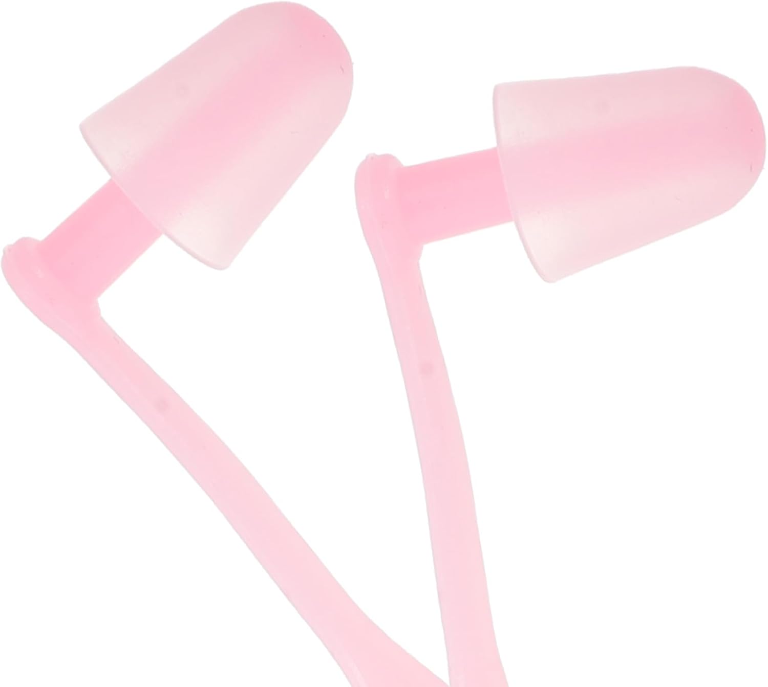 16 Pairs Reusable Silicone Swimming Earplugs - Adult Men Women Ear Plugs for Water Protection - White Pink Color - Ideal for Pool, Shower and Surfing