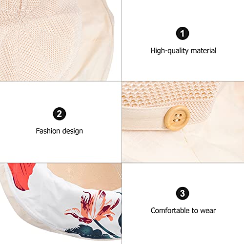 SOIMISS Mulheres Chapéu Chapéu de Balde de Praia Da Grande Verão Fishermans Tampas de Algodão Chapéu