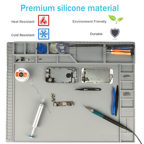 Kaisi Large Soldering Mat,Silicone Solder Mat,Magnetic Work Mats by Kaisi - Used condition - Image 5