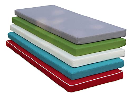 Coussin de banc de jardin 5 cm contre les assises glissantes de patio
