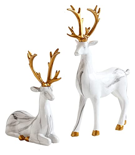 Table lucky deer decoration lumière luxury salon meuble RLKHXBS