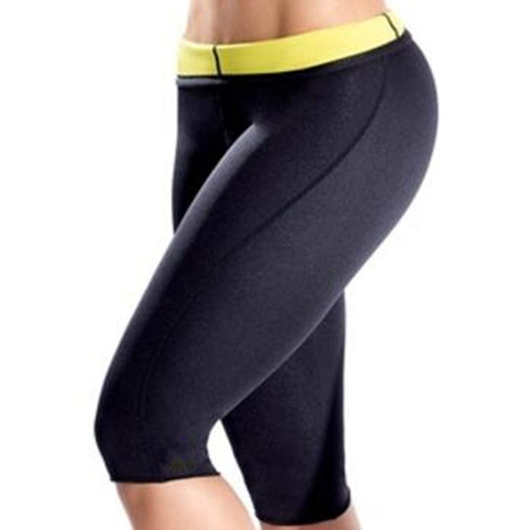 Short de Sauna mi-Long en néoprène pour Femme - Pantalon Amincissant pour Perte de Poids