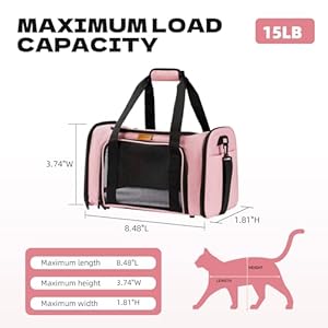 Pet-Carrier-for-Cats-Dogs-and-Puppies-up-to-15-lbs-Portable-CollapsibleOutdoors-Car-Pet-Bag-Black - Cucciolini Doodles   Pet-Carrier-for-Cats-Dogs-and-Puppies-up-to-15-lbs-Portable-CollapsibleOutdoors-Car-Pet-Bag-Black