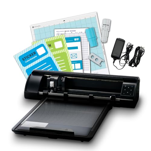 �V���G�b�g �J���I5�A���t�@ �Ód�}�b�g�Z�b�g�{�T�|�[�g1�N �i�z���C�g/�u���b�N/�}�b�g�s���N/�r�A���R�J�����j �Ód�z�� �f�ނ�ɂ߂邱�ƂȂ��J�b�g�\ �I�t�B�X�@�� �J�b�e�B���O�}�V�� Silhouette CAMEO5�� (�u���b�N)