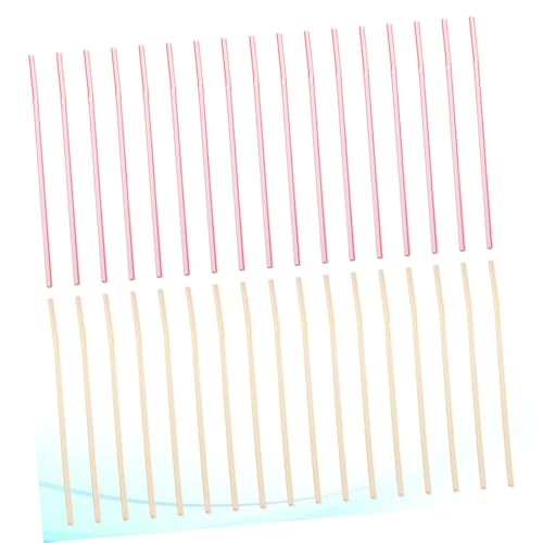 Abaodam 600 pitillos flexibles de plástico descartables miniatura 5