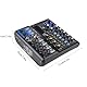 8 Kanal Mischpult Dj Mixer Stereo mit 99 DSP Effektoptionen