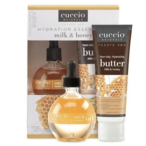 Huile cuticules Cuccio lait miel hydratation des mains et soin ongle