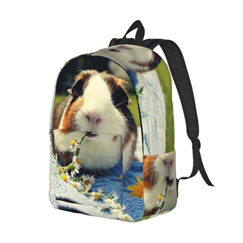Mochila de día para fin de semana de conejillo de indias y portátil 2