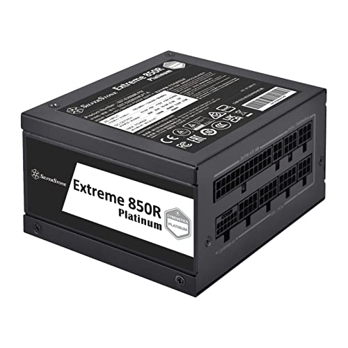 Image of SilverStone Technology Extreme 850R Platinum Cybenetics Platinum 850W SFX12V 4.0 (ATX 3.0) & PCIe 5.0 SFX Power Supply, SST-EX850R-PM