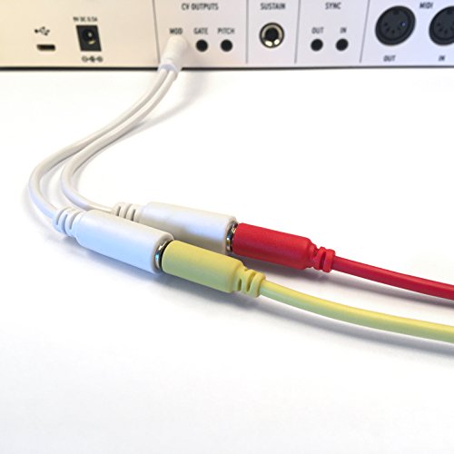 3 x Eurorack Patch Cables Splitter - Stackable/Multiple Alternative Mono Mini Jack - Image 3
