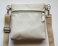 Algopix Similar Product 14 - Leather CrossBody Cream Color w