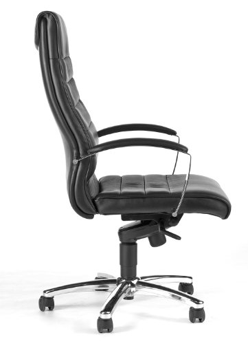 Topstar Bürostuhl Designer-Luxus-Chefsessel TD Luxe 10 Leder schwarz