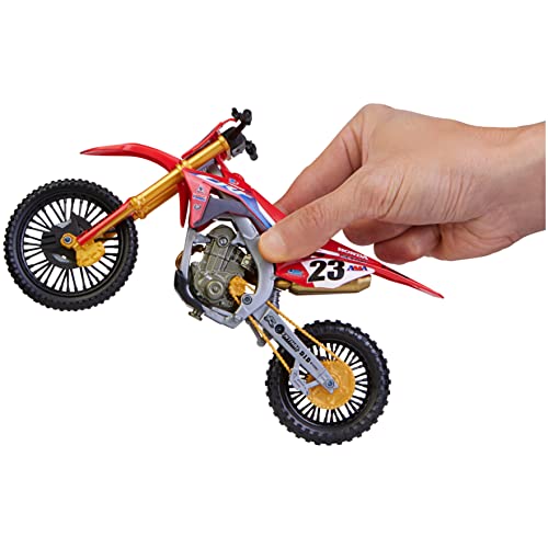 Supercross, Authentic Chase Sexton 1:10 Scale Collector Die-Cast Motorcycle Replica with Display Stand