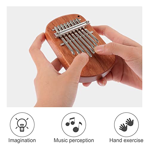 BIENKA Instrument du Bout des Doigts Kalimba Durable Mini Piano à Doigts Portable Kalimba 8 Tons Piano (Color : Wood… - Les Beatles, Paul McCartney, John Lennon, RIngo Starr, George Harrison BIENKA Instrument du Bout des Doigts Kalimba Durable Mini Piano à Doigts Portable Kalimba 8 Tons Piano (Color : Wood… – Image 6