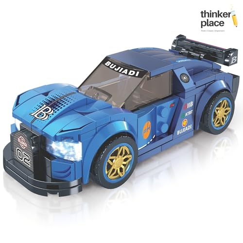 Image of 2-in-1 Robot & Sports Car (241 Pieces) | Learn About Machines | Building Block Set for Kids Age 6+ | STEM Educational Toy | Build, Play & Learn