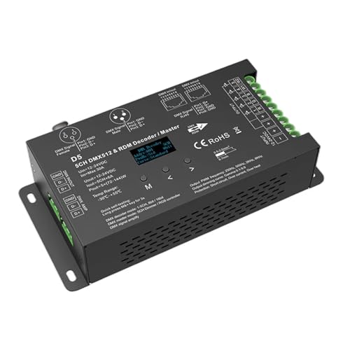 Décodeur DMX512-SPI D5 éliminez les clignotements des LED avec ce rail DIN