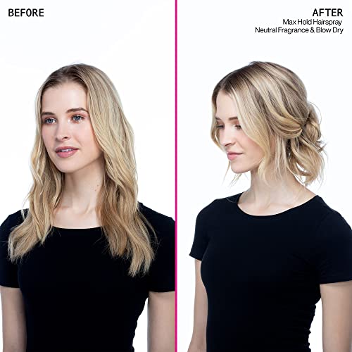 Redken Triple Pure 32 Extreme High Hold Hairspray For All Hair Types, Anti Frizz and Neutral Fragrance - Image 4