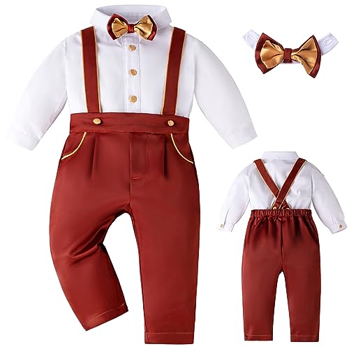 Booulfi Baby Boy Valentines Day Outfit My First Birthday