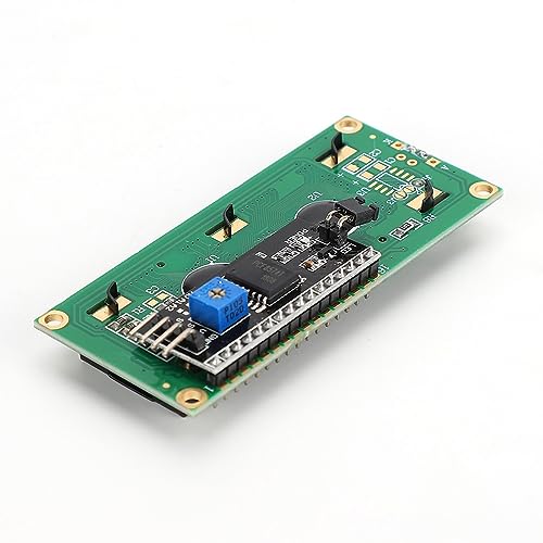 Lcd Display Module, 1602 Lcd Display Lcd Module Lcd Display Lcd Screen With Adapter Board IIC I2C Interface for DIY Maker Project