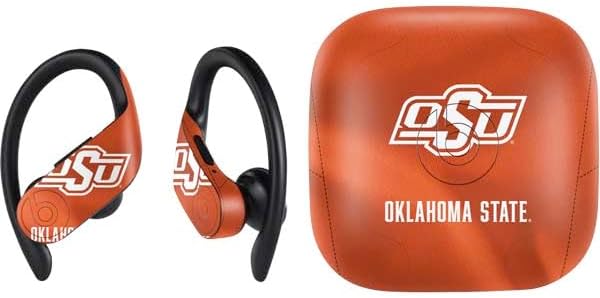 Skinit Decal Audio Skin Compatible with PowerBeats Pro - Officially Licensed Oklahoma State University Jersey Design