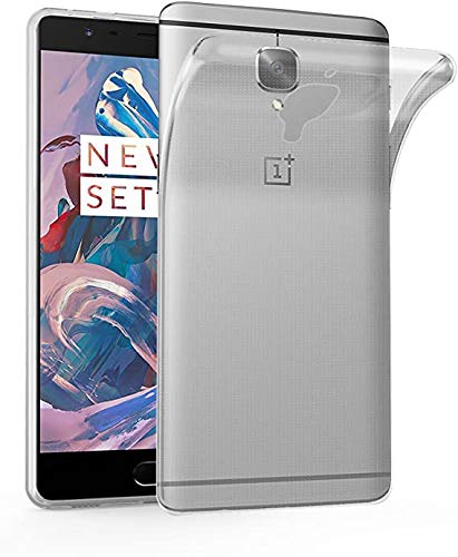 Image of Case Creation for OnePlus 3T Transparent Case,360 Degree Full Cover Design All Round Edge Protection Soft Crystal Clear Flexible Slim Best Case for Oneplus 3T (Transparent)