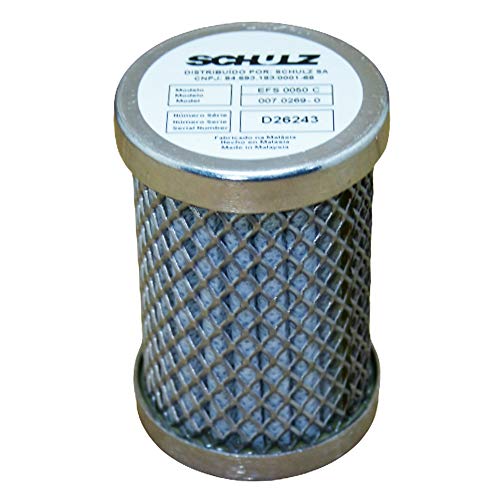 Elemento De Filtro Adsorvente De Carvão Ativado Schulz Modelo Efs 0050 C - Código 007.0269-0