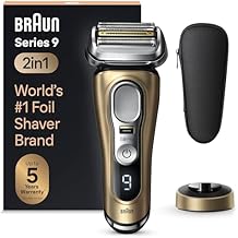Braun Series 9 Pro 9419s Electric Shaver for Men, Wet &amp; Dry Razor, Shaving Kit with 4+1 Head with ProLift Trimmer