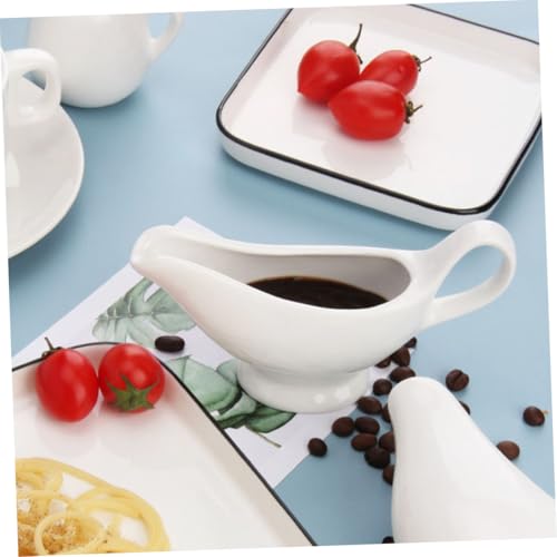 VALICLUD 2 pezzi Gravy Boats in Resistente e Freddo Contenitori per Salse e Condimenti per Cucina e Tavola Facili da e Feste - immagine 5