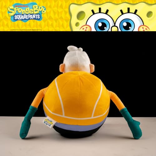 Image of Spongebob Squarepants Mermaid Man Bedding Super Soft Cozy Decorative Cuddle Pillow, (Officially Licensed Product) By Franco Collectibles