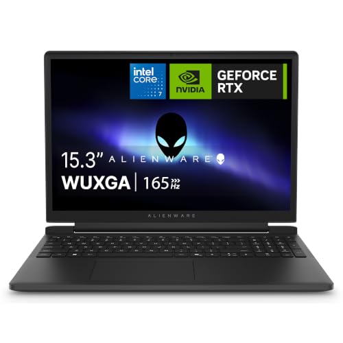 Alienware 15 Gaming Laptop - Intel Core 7 240H, NVIDIA RTX 5060 | 15'' WUXGA 1920x1200 165Hz, 16GB RAM, 512GB SSD, Windows 11 Home, 2 anno di assistenza onsite, 3 mesi di Game Pass