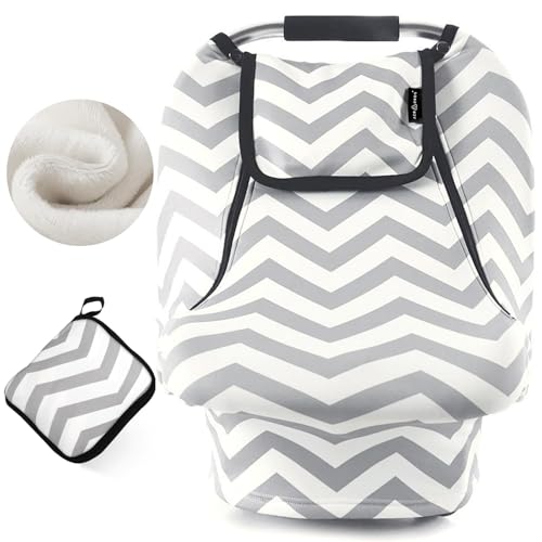 ACRABROS Car Seat Covers for Babies,All Season Infant Carseat Cover Canopy for Boys and...*