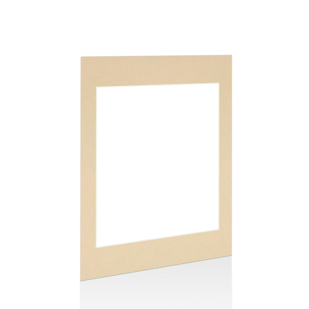 Procut Global 70x50cm Ivory Picture Mounts to Fit 50x40cm Aperture - Precision Cut Cardboard Photo Mount - Ideal for Frames, Prints, Artwork & Certificates - Sizes & Colours Available — image 1