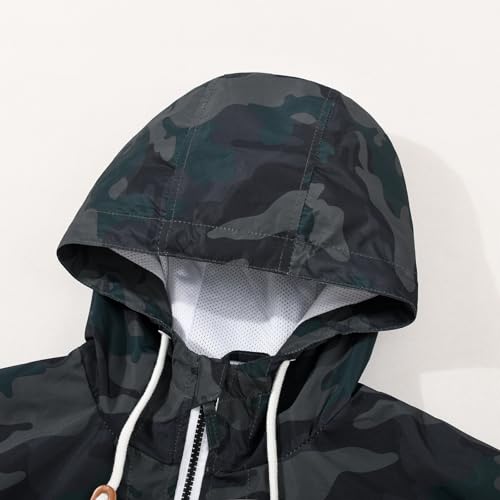 Image of MADHERO Mens Windbreaker Jacket Lightweight 90s Retro Wind Breakers
