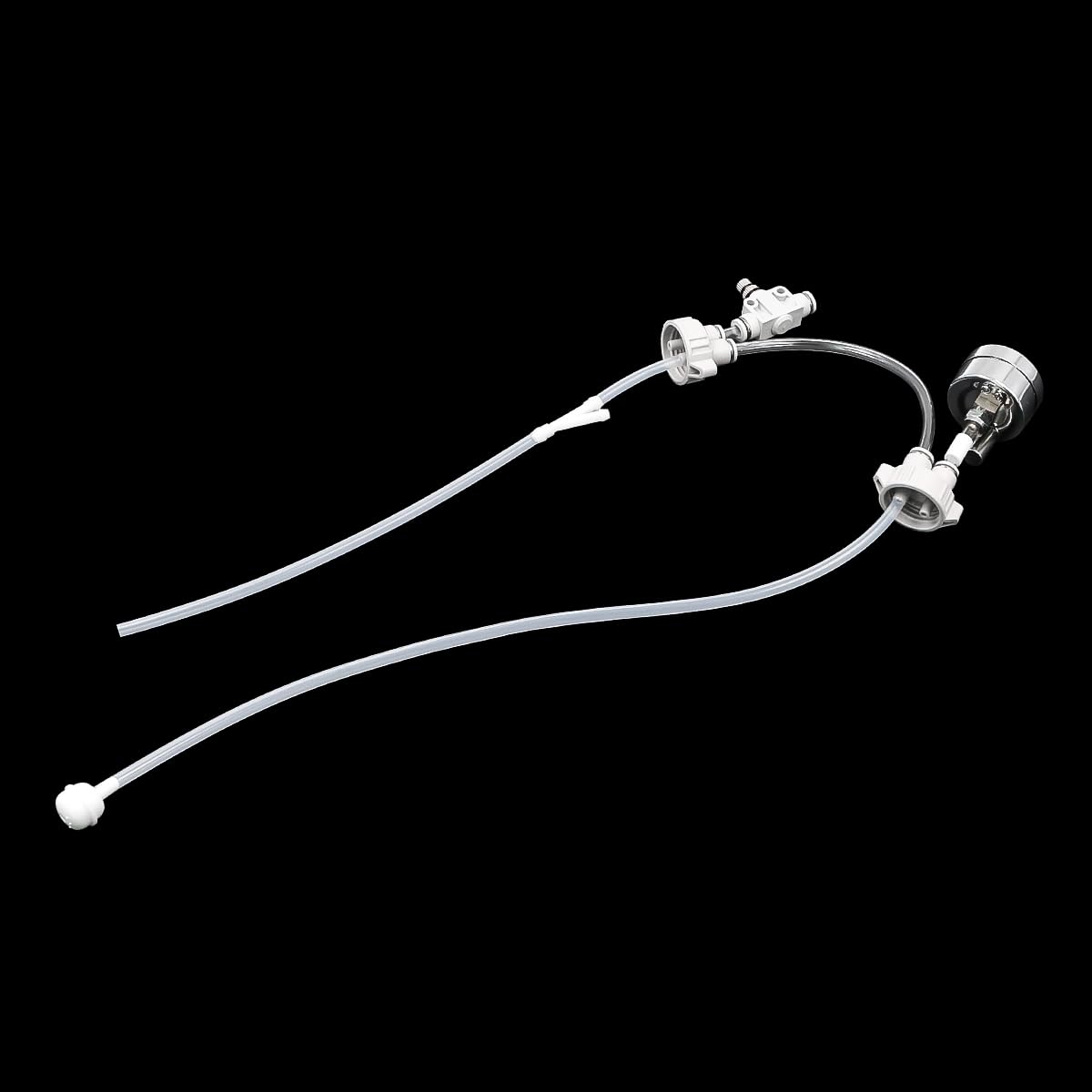 Kit de système de CO2 pour Aquarium, Bricolage, réservoir planté, système de CO2, Tube Pro, jauge de Valve, Kit de Bouchon de Bouteille