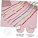 Beaupretty Bohemian Beaded Face Mask Lanyard and Glasses Chain Strap Holder for Women Men Lightweight Non Allergic White Eyewear Retainer with Versatile Connectors Reusable Fashion Accessory