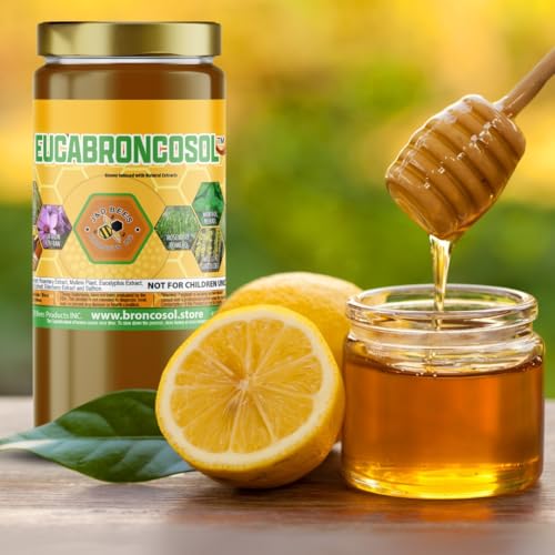 EUCABRONCOSOL – Jarabe de miel con tomillo y eucalipto 12oz miniatura 6