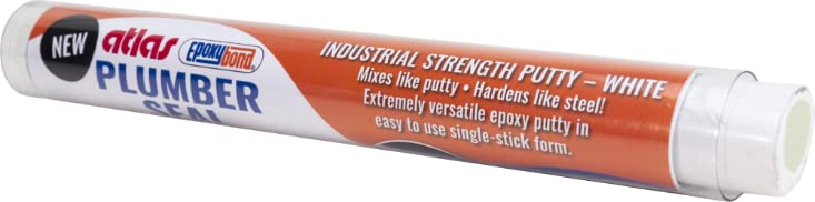 Epoxybond Plumber Seal Putty - Single Stick (4 Ounce) White