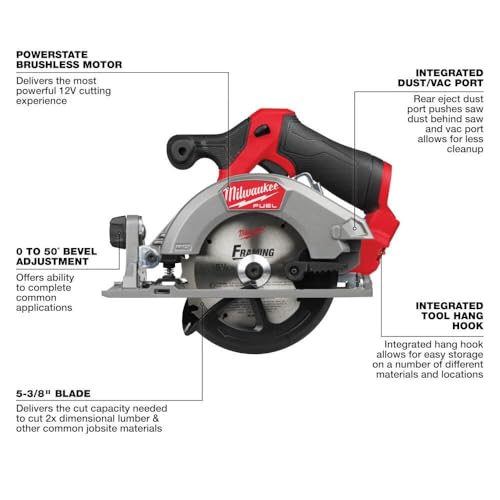 Milwaukee M12 FUEL 5-3/8