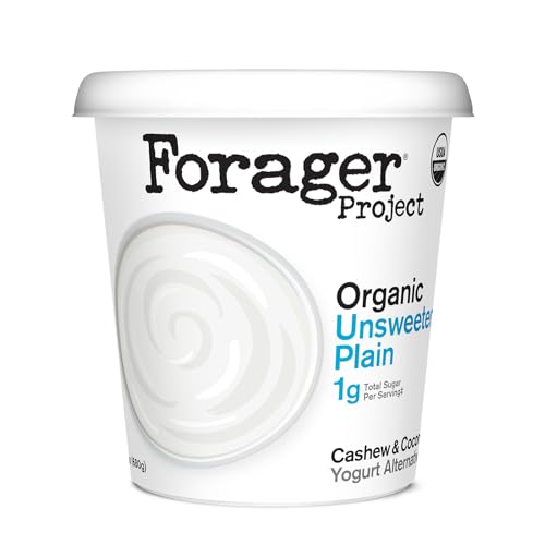 Forager Project Cashewmilk Yogurt, Unsweetened Plain, 24-Ounce