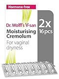 Dr. Wolff's V-san Moisturising Cremolum for Vaginal Dryness 2X 16 pcs | Vaginal Moisturiser for Daily Use | Prevent Itching & Dryness | Vaginal Dryness Treatment | Hormone-Free Soothing Vaginal Cream