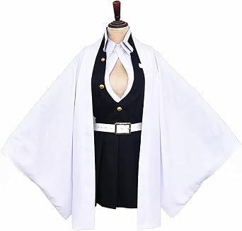 Tkieio Kanroji Mitsuri Cosplay Costume Outfit Uniform Kimono Clothes Full Set