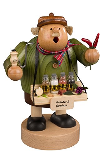 Figurine homme d'encens 18 cm cadeau traditionnel de Noël