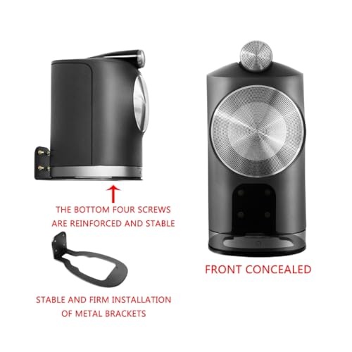 Soporte de pared de metal XAGMODSHN para evitar caídas de altavoces 2