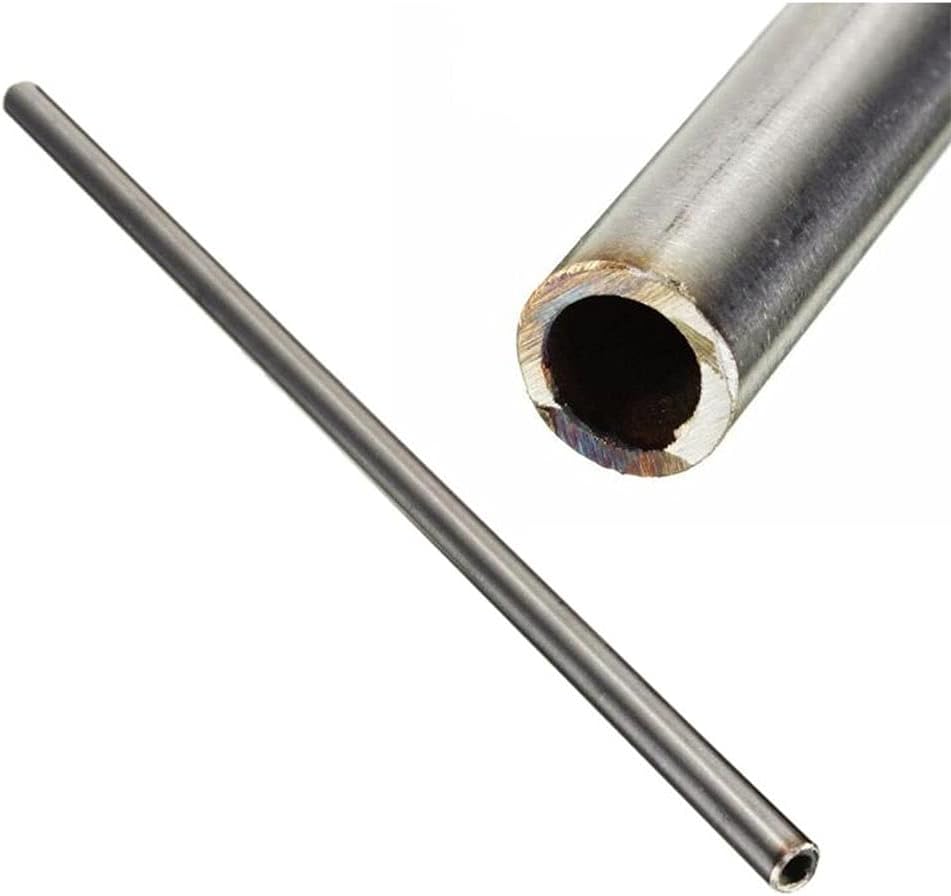 250mm Seamless Stainless Steel Capillary Tube, 10x8mm / 8x6mm / 4x3mm / 6x4mm / 3x2mm/12x10mm Metal Steel Pipe(3x2mm 5pcs)