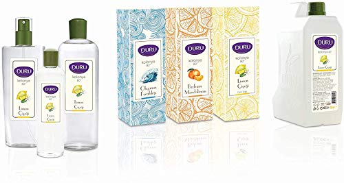 DURU LEMON TRADITIONAL TURKISH COLOGNE AFTERSHAVE 400ML (2 PCS OFFER) - Image 6