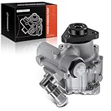 A-Premium Power Steering Pump Compatible with BMW 323i 1997-1999, 323is 1998-1999, 325Ci/325i 2002, 325xi/330xi 2001-2005, 328i/328is 1996-1999, 330Ci/330i 2001-2002, 2.5L 2.8L 3.0L, Replace # 9900526