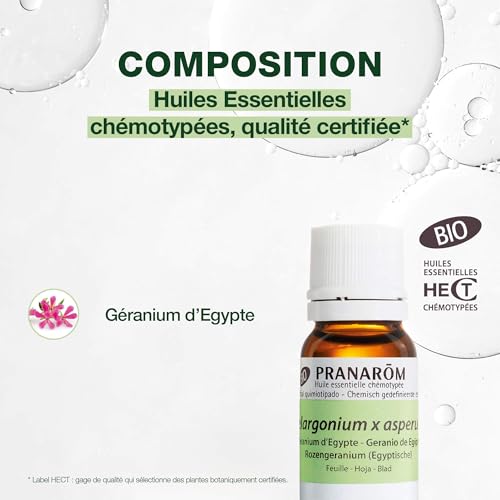 Pranarom - Olio Essenziale Di Geranio D'egypto, 10 Ml - 4