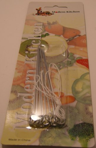 Rouladennadeln - 6 Stück - Edelstahl