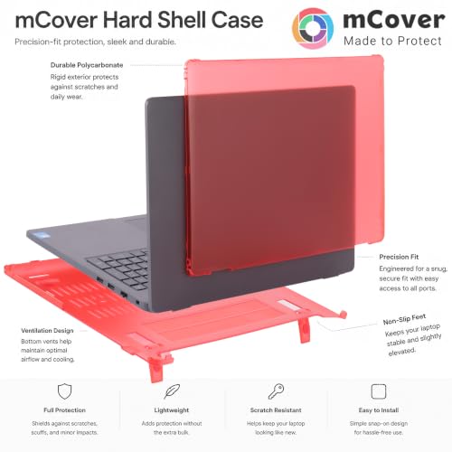 Protector Dell Pro 16 PC16250 mCover funda verde rígida antipolvo laptop Windows de 16 pulgadas 6